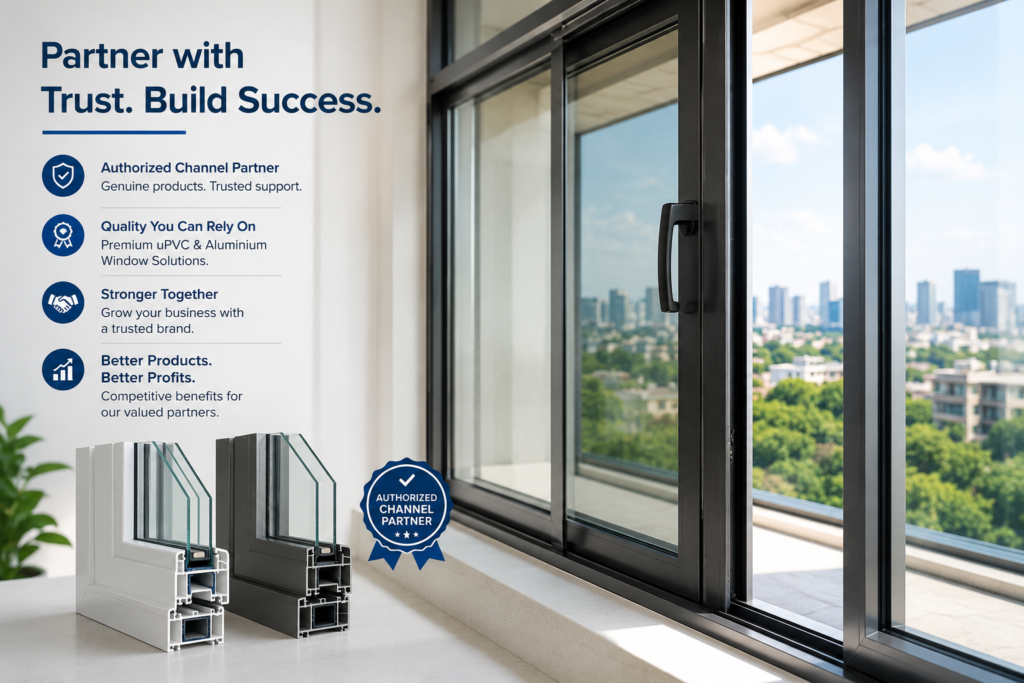 UPVC & Aluminium Windows Channel Partner